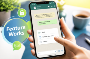 WhatsApp's Invisible Message Revolution: The Rise of "View-Once Text Messages" on iPhone 2 How the Feature Works on iPhone Devices