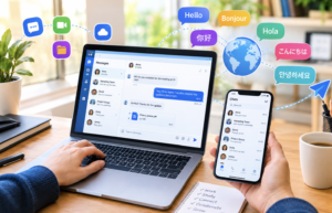 Language Can Change How Users Search for Desktop Messaging