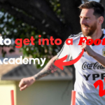 how to get into a football academy