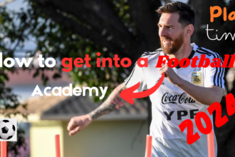 how to get into a football academy