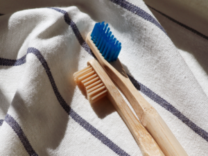 Use small brushes, like old toothbrushes