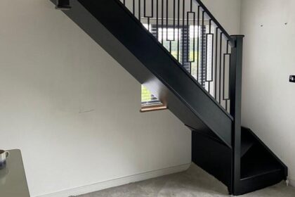 black metal spindles for interior stairs