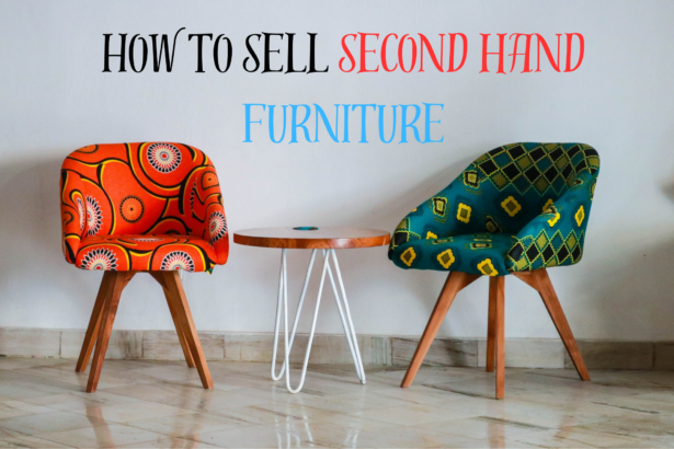 how to sell second hand furniture