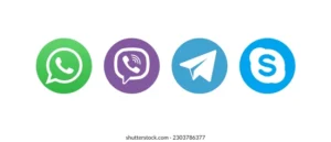 swipe whatsapp viber icons