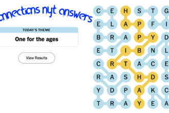 connections nyt answers