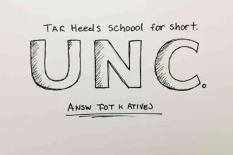 tar heels school for short nyt