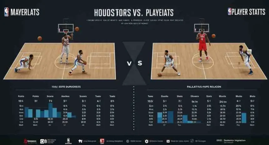 houston rockets vs dallas mavericks match player stats