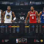 Golden State Warriors vs Houston Rockets Match Player Stats
