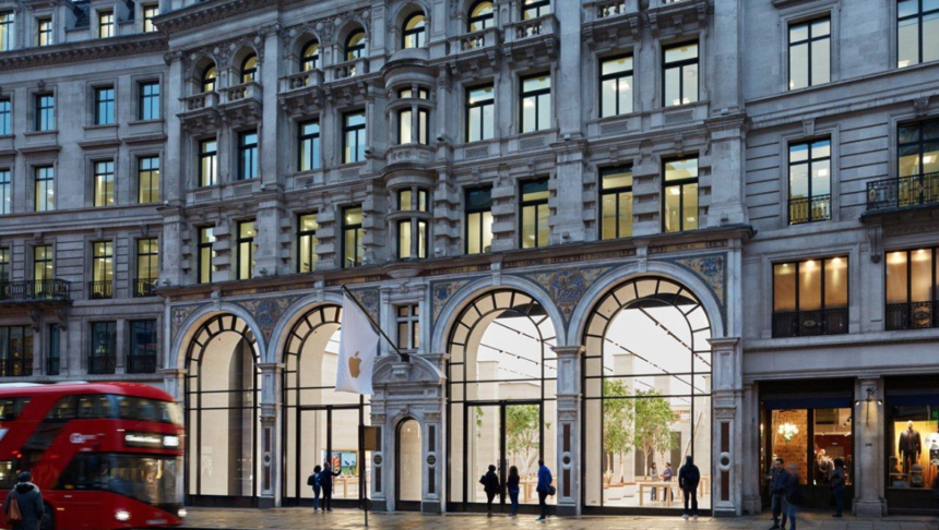 Apple’s Regent Street Store Temporarily Closes in London for Refurbishment