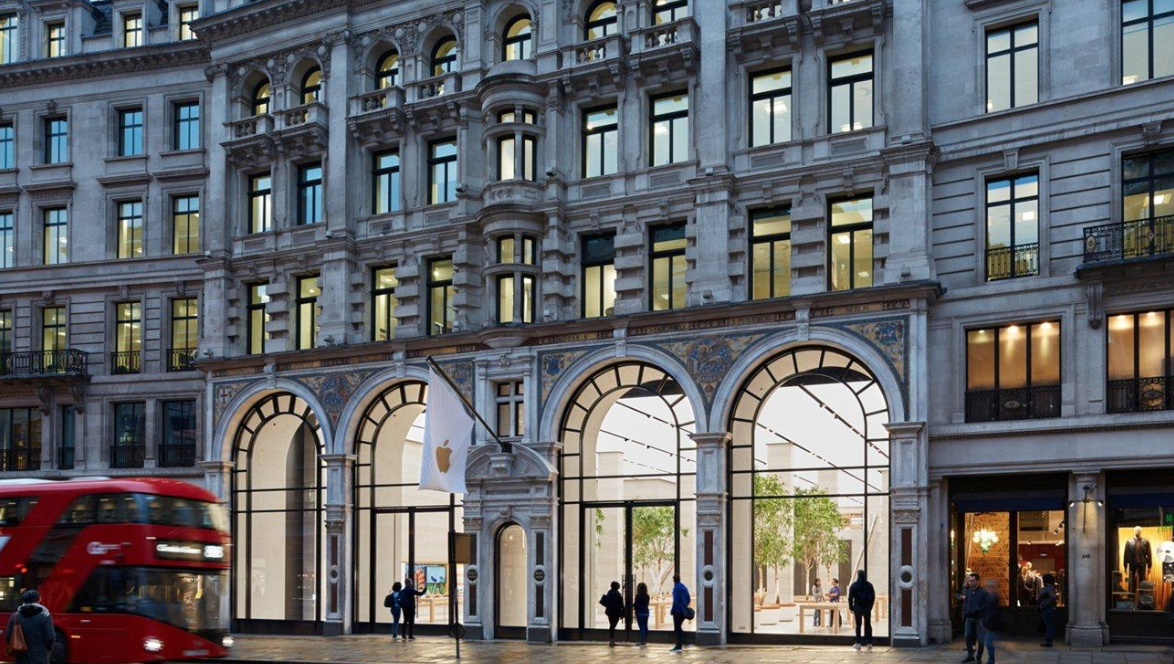 Apple’s Regent Street Store Temporarily Closes in London for Refurbishment