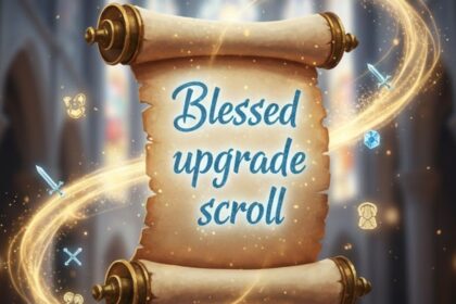 Blessed upgrade scroll