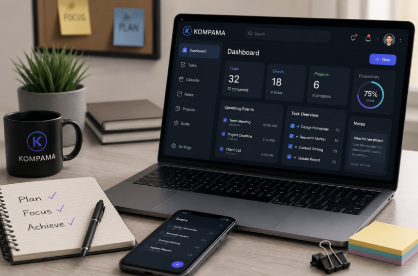 Kompama The Next Generation Digital Organizer That Turns Chaos into Clarity