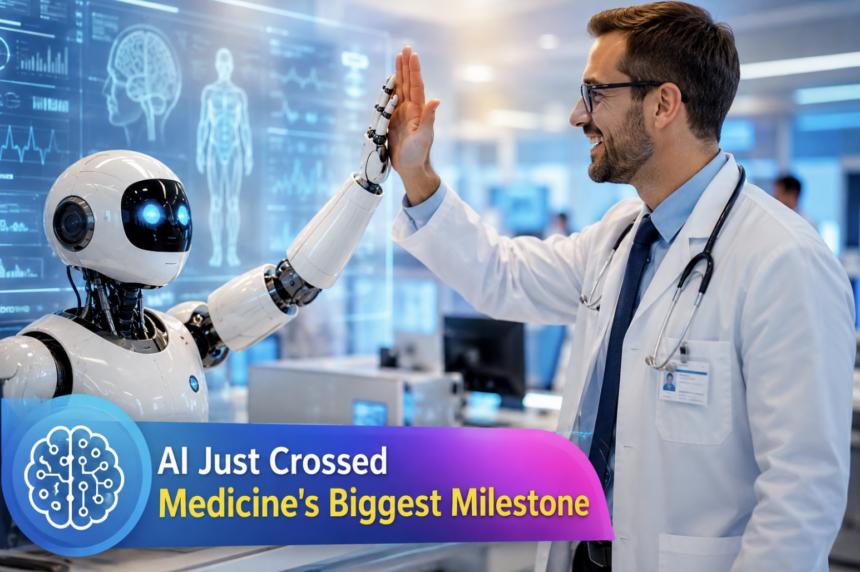 AI Just Crossed Medicine's Biggest Milestone The Harvard Study That Left Doctors Stunned