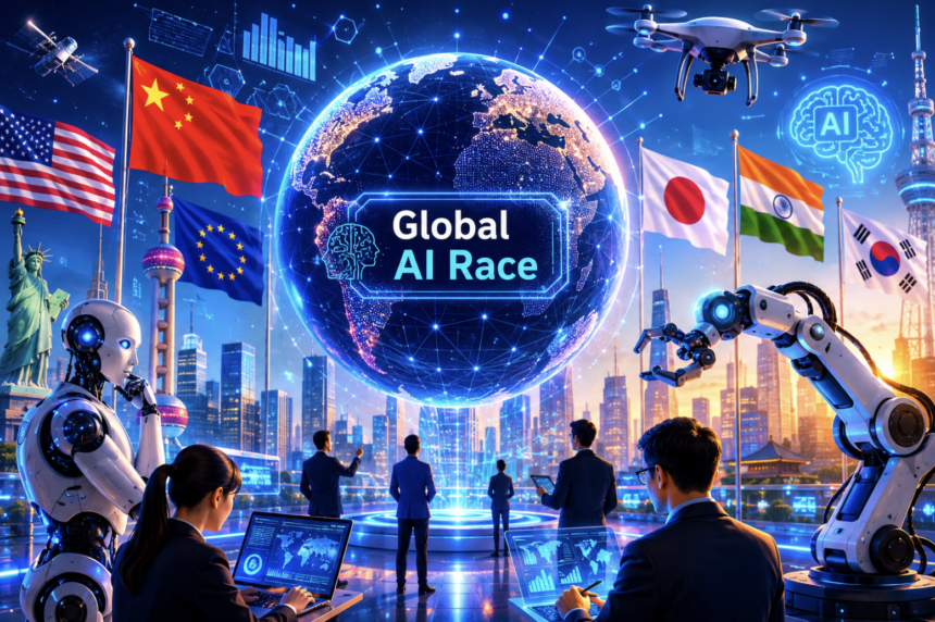 The Global AI Race How the World's Smartest Nations Are Competing for an Intelligent Future