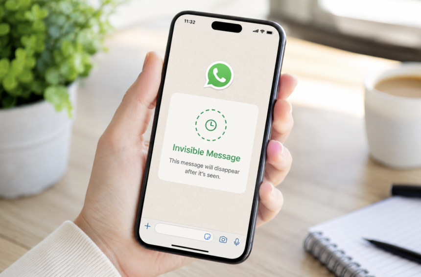 WhatsApp's Invisible Message Revolution The Rise of "View-Once Text Messages" on iPhone