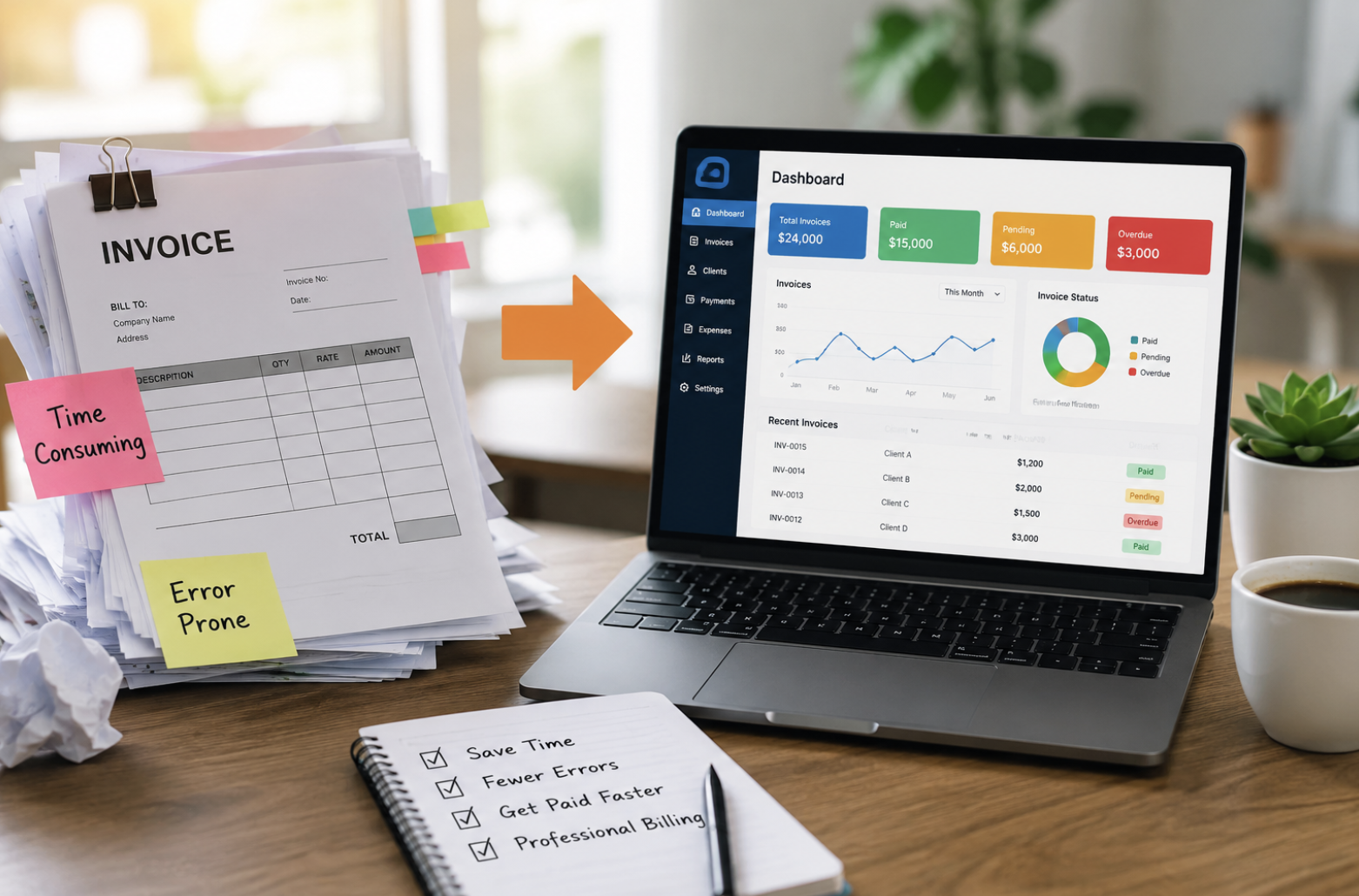 Free Invoice Templates vs Billing Software When to Upgrade