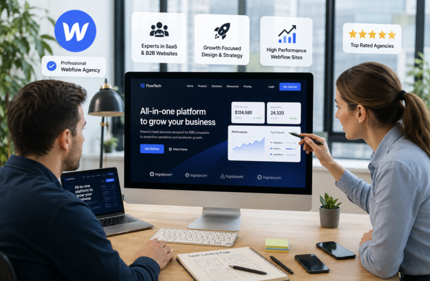 10 Best Webflow Agencies for SaaS and B2B Companies: Find Your Perfect Growth Partner