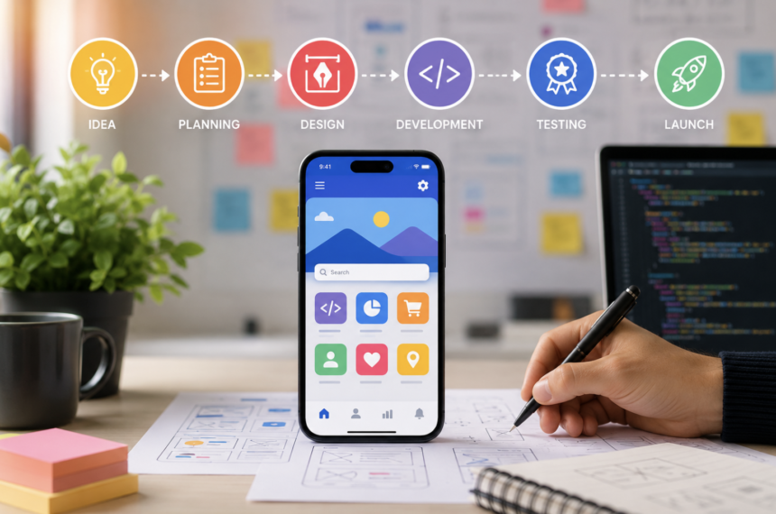 Mobile App Development Lifecycle From Startup Idea to App Store Success