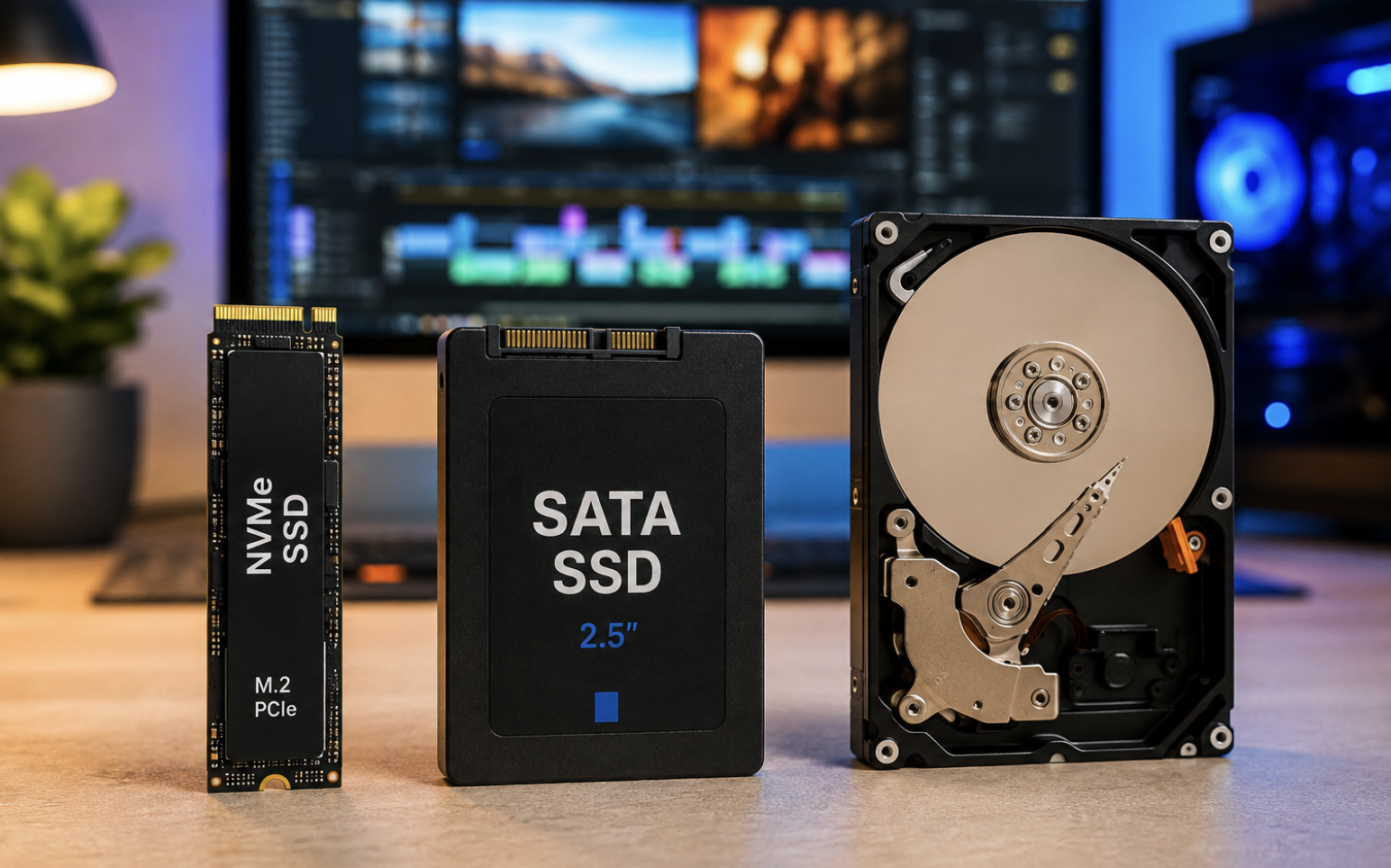 NVMe SSD vs SATA SSD vs HDD The Storage Showdown That Can Make or Break High Load Projects