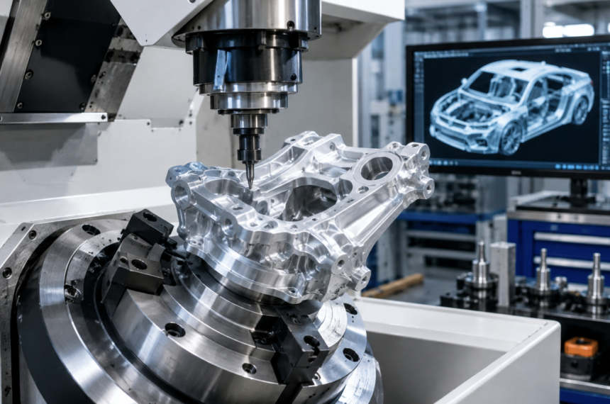 Precision 5-Axis CNC Machining Automotive Prototyping 2026