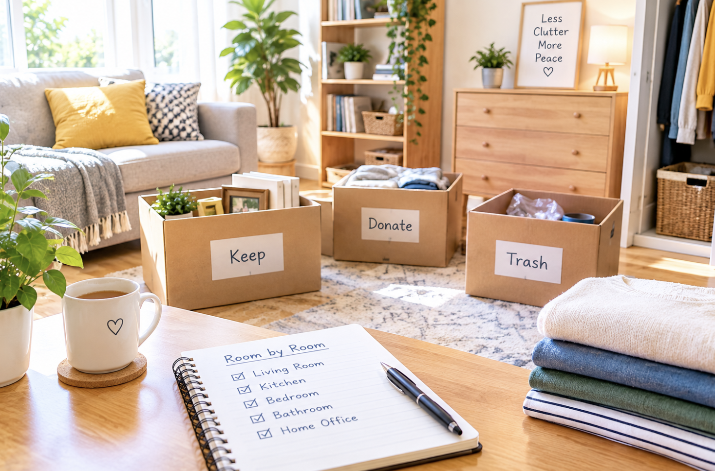 Decluttering Your Home A Room-by-Room Guide