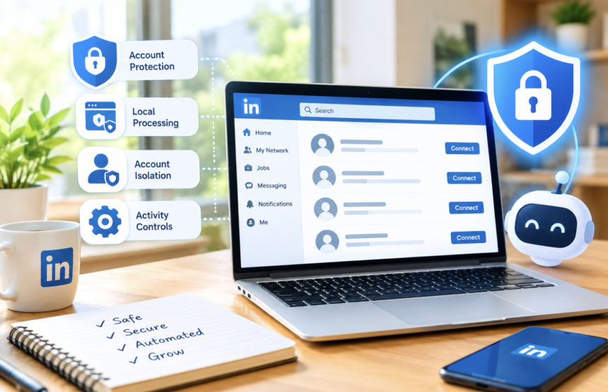 Linked Helper Security What Makes This LinkedIn Automation Tool Safer?