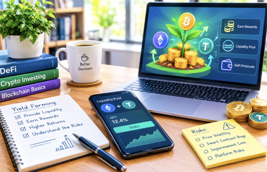 What is Yield Farming in DeFi and How Risky Is It Actually?